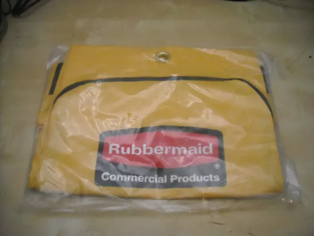 Rubbermaid Commercial Products Yellow Vinyl Replacement Bag W Zipper 6183