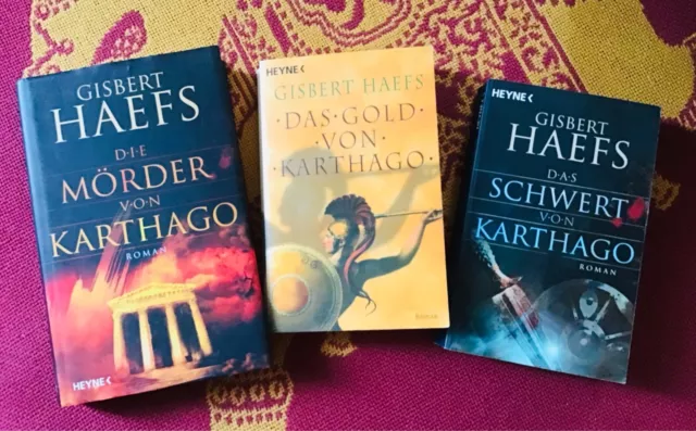 Gisbert Haefs, Karthago Trilogie  (alle drei Bücher)