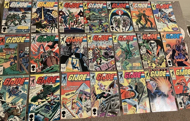 GI JOE ARAH 1-126 Almost Complete Full Run (110 Issues) Marvel 1982 Comic Lot RD