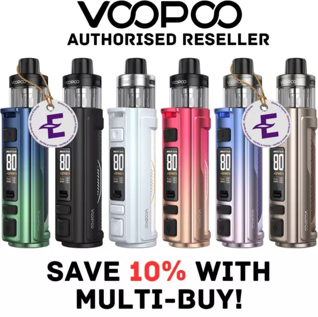 VOOPOO Argus PRO 2 Vape Pod Kit 3000mAh Mod 80w ecig Pen | Replacement Pod/Coils