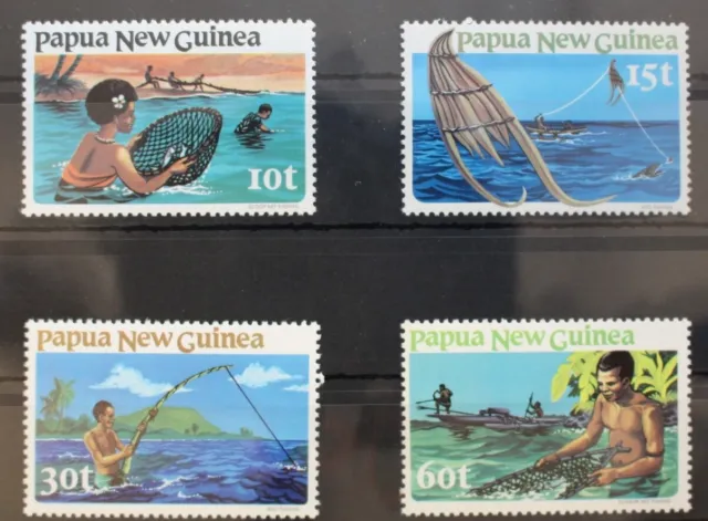 Papua Neuguinea 418-421 postfrisch #RW134