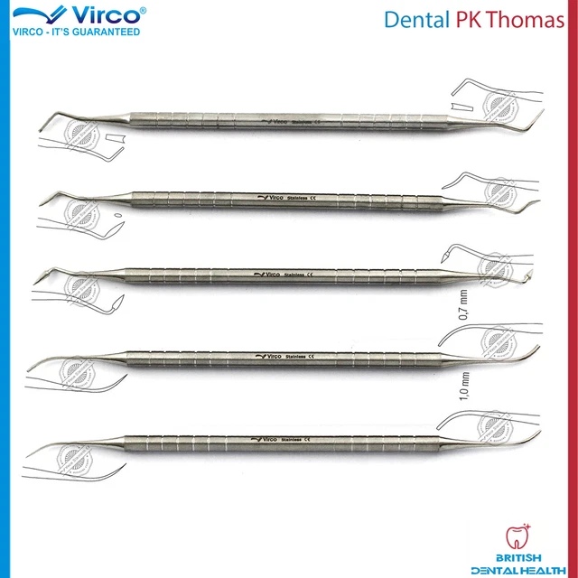 Pk Thomas Sculpteurs Kit De 5 Labo Technicien Sculpture Outils Dentaire Cire Et