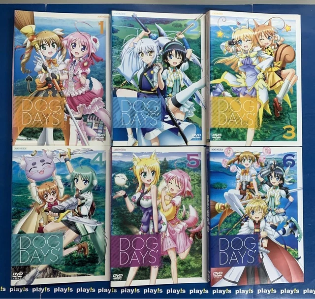 DOG DAYS BLU-RAY Limited Edition Complete 6 Volume set JP
