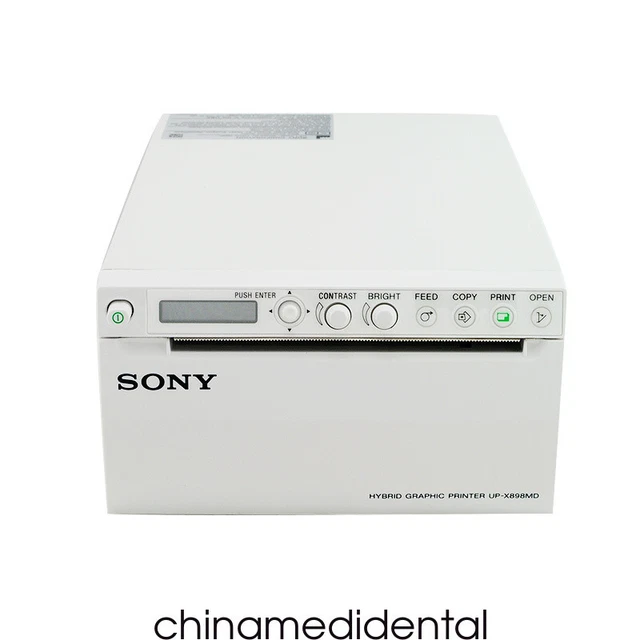 Sony UP-897MD Ultrasound Scanner System Black and White Video Printer 10 Frames