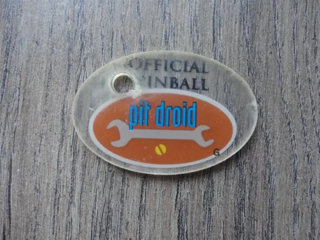 Star Wars Episode 1 Official Pinball Machine pit droid Key Chain