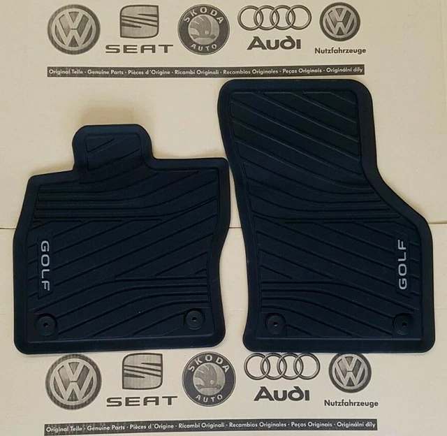 ORIGINAL VW GOLF 8 floor mats Golf 7 rubber mats front rubber floor