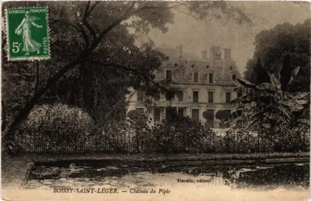 CPA AK BOISSY-SAINT-LEGER Chateau du Pipe (600148)