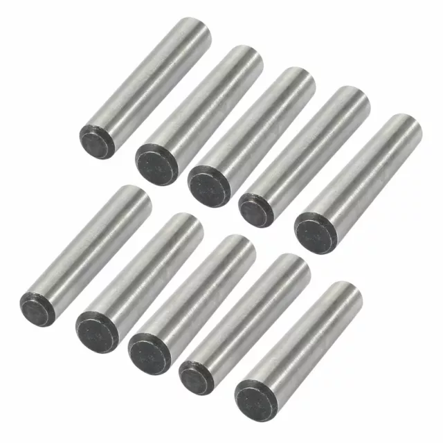 10pcs 8mm Dia 45mm Long GB117 goupille conique acier carbone