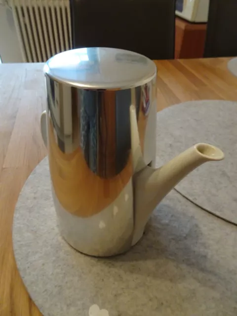 Alte Kaffeekanne, Warmhaltekanne von Melitta,