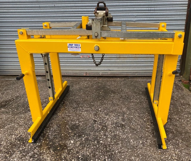 BRICK BLOCK GRAB forklift attachment brick crane lift Probst Conquip