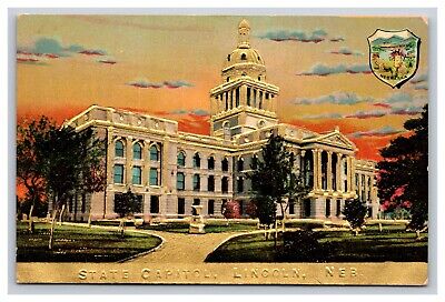 State Capitol Building, Lincoln Nebraska NE Postcard