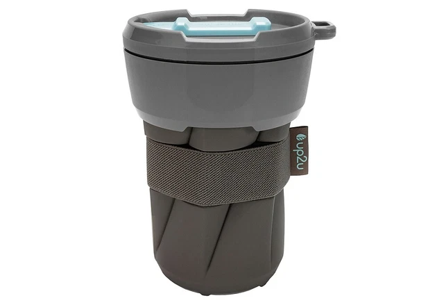 UP2U HAUSRAT faltbarer Mehrwegbecher MuC 'My useful Cup®'