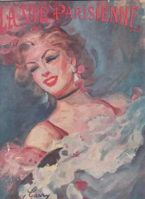1953  La Vie Parisienne   revue satirique et osée   du tout Paris