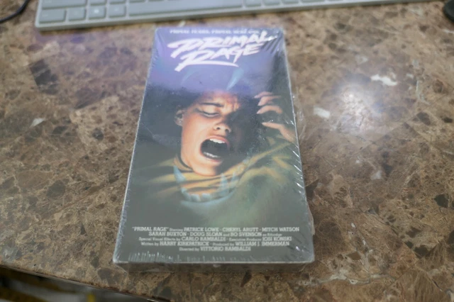 PRIMAL RAGE VHS Video Patrick Lowe Cheryl Arutt Mitch Watson SEALED ...