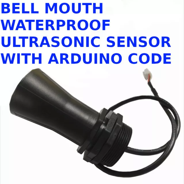 Dustproof Waterproof Ultrasonic Distance sensor module Bell mouth 3.3-5V arduino