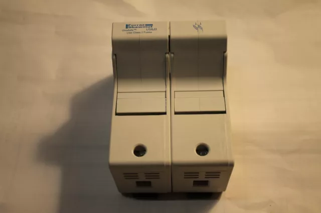 Class J Fuse Holder Block 60A, 2 Pole MERSEN/FERRAZ SHAWMUT US6J2 Ultrasafe