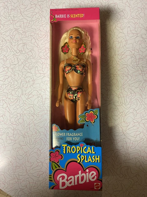 2- Barbies, Hula Hair & Tropical Splash 2- Barbies, Hula Hair & Tropical Splash