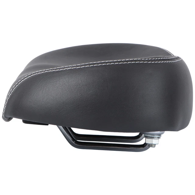 Selle de vélo Gel Confort Anti-Choc Coussin de vélo de siège Design Ergonomique pour vélo VTT, vélo de Route, BMX 27×14cm