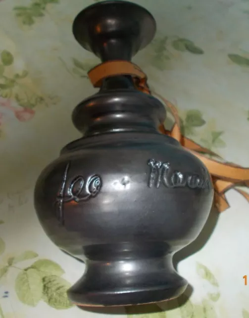 Superbe vase en céramique signé JEAN MARAIS Parfait état Vallauris 17 cm Ancien