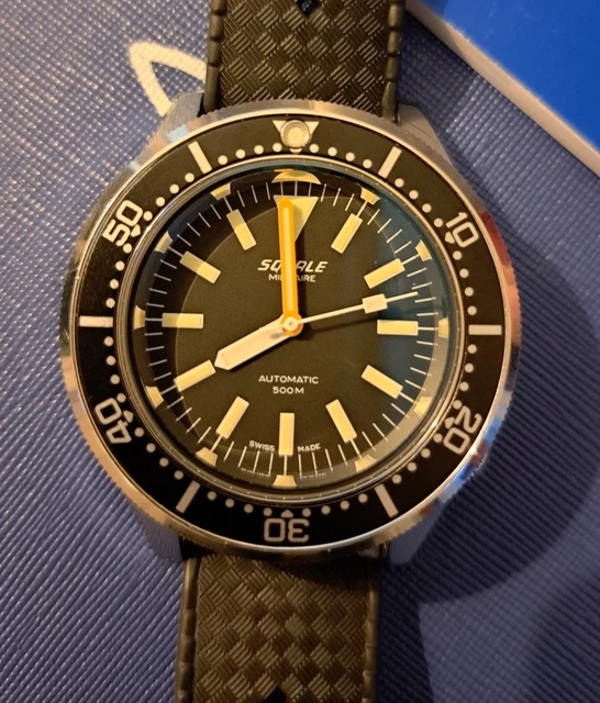 Orologio Squale Militaire 500 mt. Referenza 1521  Nuovo Full Set