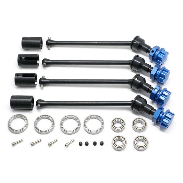 Arbre De Transmission Métal Avant/Arrière Traxxas Slash 1/10 - 4 Pièces Réglable 115-138mm