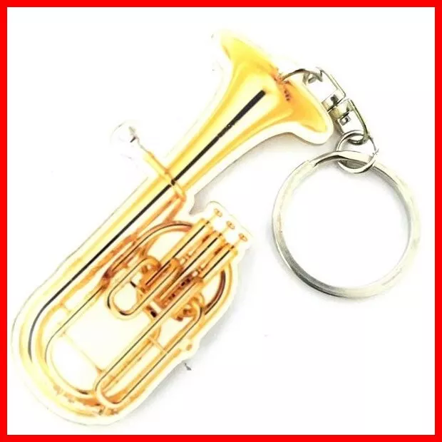 TUBA PORTE CLE ! TENOR Euphonium Collection Instrument de Musique à Vent Résine