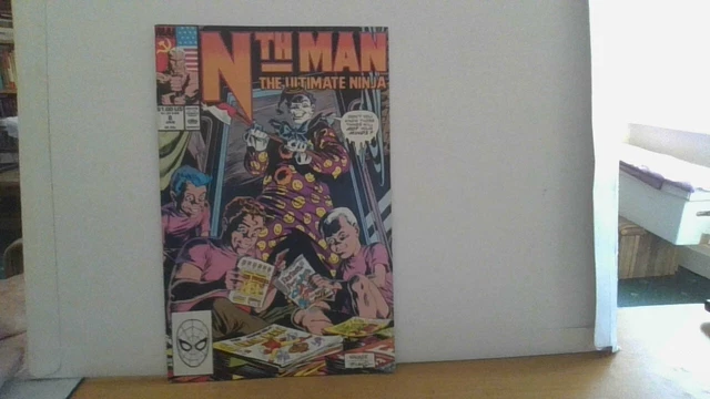 MARVEL COMICS "Nth MAN" THE ULTMATE NINJA # 8 Dale Keown art