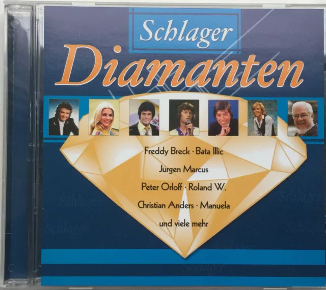 Schlager Diamanten・Deutsch Pop・CD ℗©2003 Flex Rec.・CD-media NM!