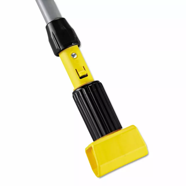 Rubbermaid Commercial Gripper Fiberglass Mop Handle 1 dia x 54 Black/Yellow H245