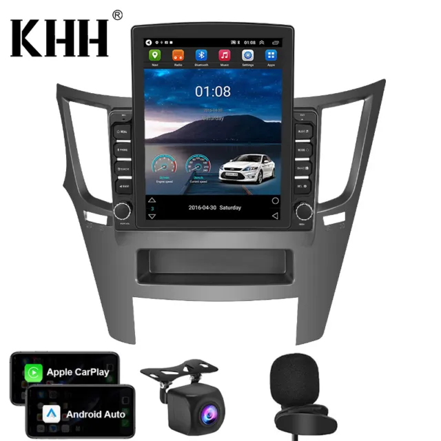 9.7" Android 13 for Subaru Outback 2010-2016 Car Stereo Radio GPS WIFI CarPlay
