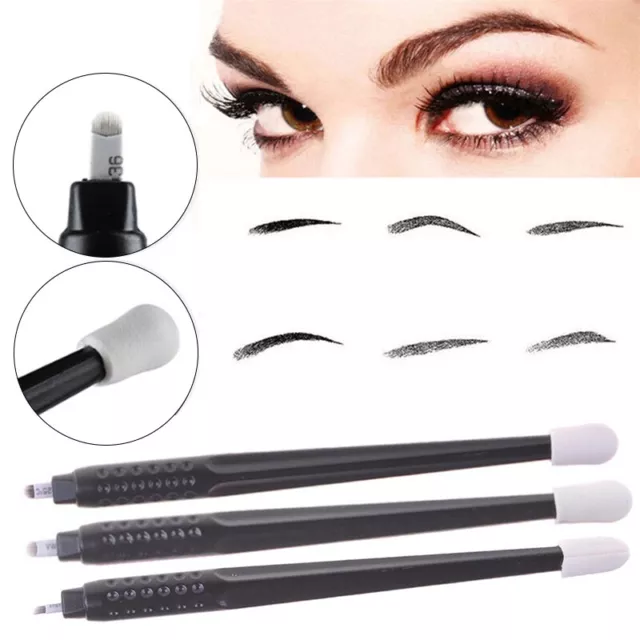 Stylo De Tatouage Jetable Pour Microblading Avec Aiguille Pour Sourcils R