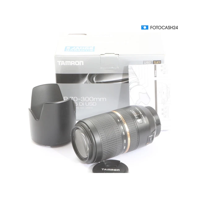 Objectif Tamron AF 70-300mm F/4-5.6 SP Di USD - Pour Sony/Minolta, Comme Neuf