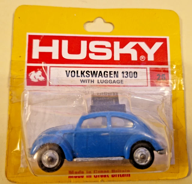 HUSKY MODELS NO.20 VW Käfer 1300 with Luggage Modellauto auf Karte in ...