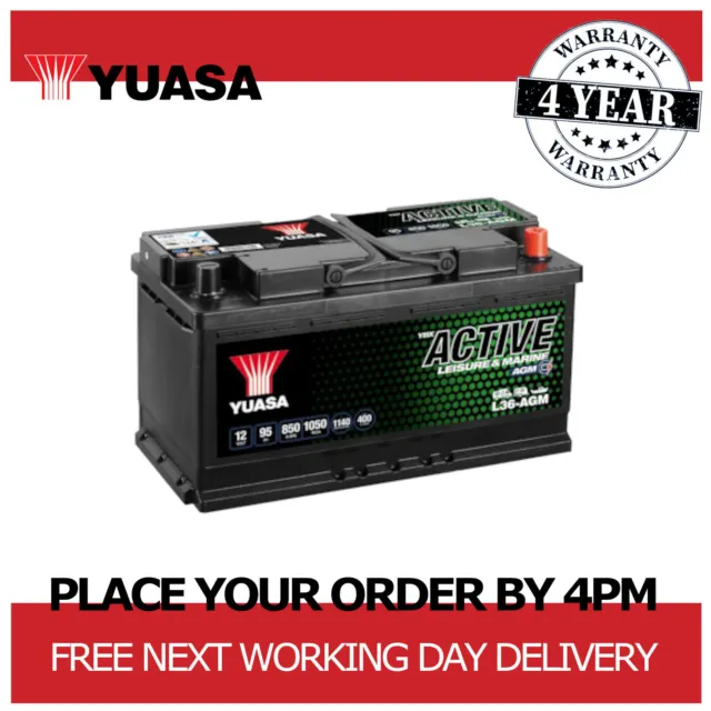 YUASA Batterie 12V - 80Ah - L26-80 