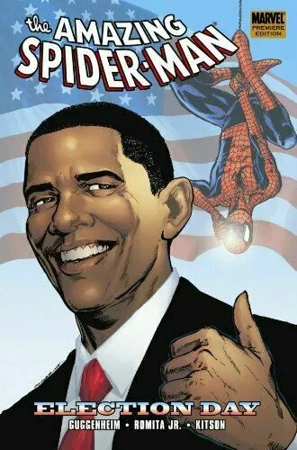 Marvel Comics Premiere Edition The Amazing Spider-Man Election Day Hardcover TPB
