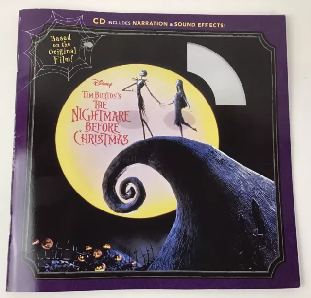 TIM BURTON'S THE Nightmare Before Christmas ReadAlong Story Book & CD