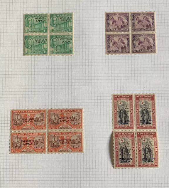 British Commonwealth PACIFIC ISLANDS 1946 VICTORY Omnibus x 3 Sets in Blocks/4 3