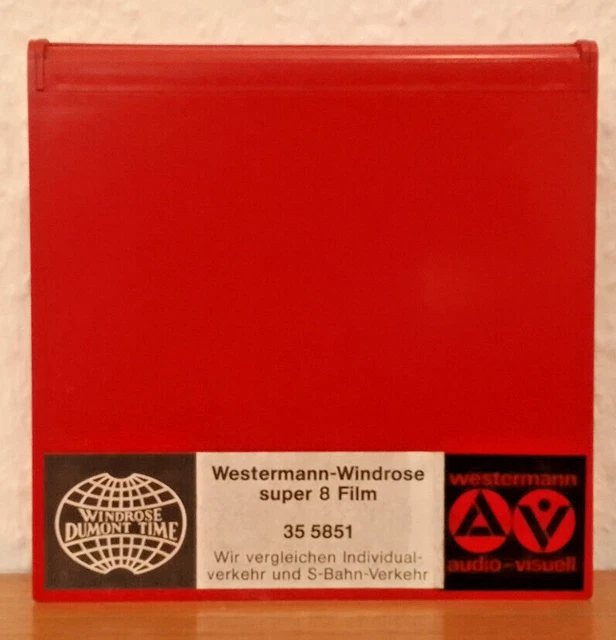 SUPER 8 FILM, 8mmFilm, Lehrfilm, Vergleich Individualverkehr vs S