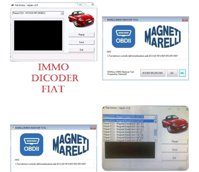 Alfa Romeo, Fiat, Lancia Others Text Files Immo Off
