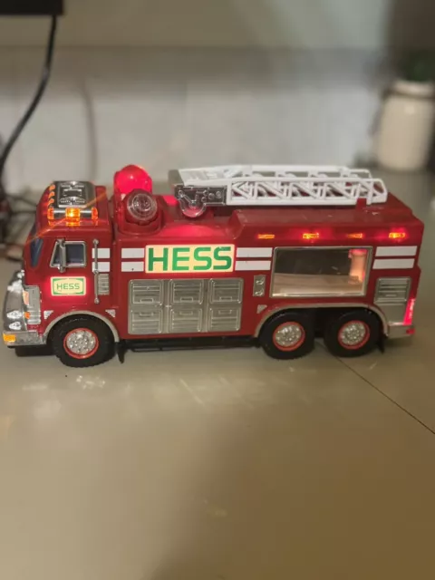 Hess Toy Truck Red Emergency Fire Truck Without Rescue Vehicle Tested