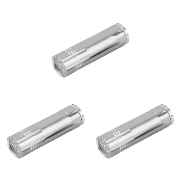 3x 9 LEDs UV LED linterna UV linterna linterna guía