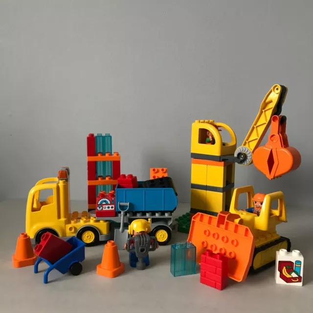 Lego duplo town big shop construction site 10813