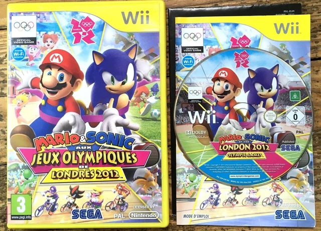 MARIO & SONIC Aux Jeux Olympiques De Londres 2012 Complet Wii Pal Fra