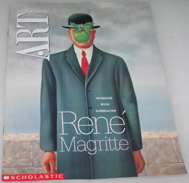 SCHOLASTIC ART - René Magritte - SEPT / OCT. 1993 - MAGAZINE 15 PGS. $7 ...