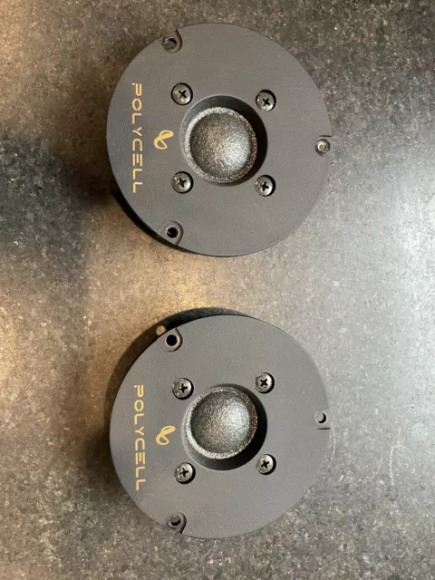 Pair Of Infinity Reference Polycell 902-4606 TWEETER (SPEAKER). Perfect Tweeters Pair Of Infinity Reference Polycell 902-4606 TWEETER (SPEAKER). Perfect Tweeters