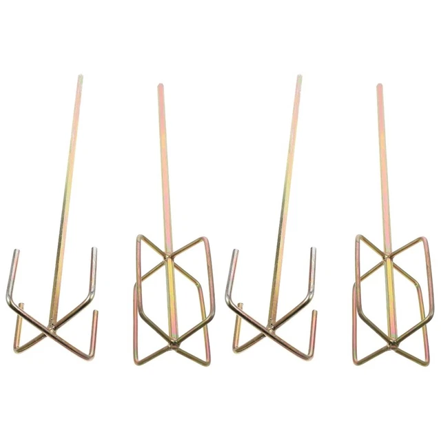 4 piezas mezclador de resina epoxi herramienta de mezcla de colores paleta agitadora