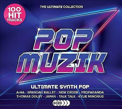 Pop Muzik: Ultimate Synth-Pop Anthems by Various Artists (CD, 2019) 5 X CDs