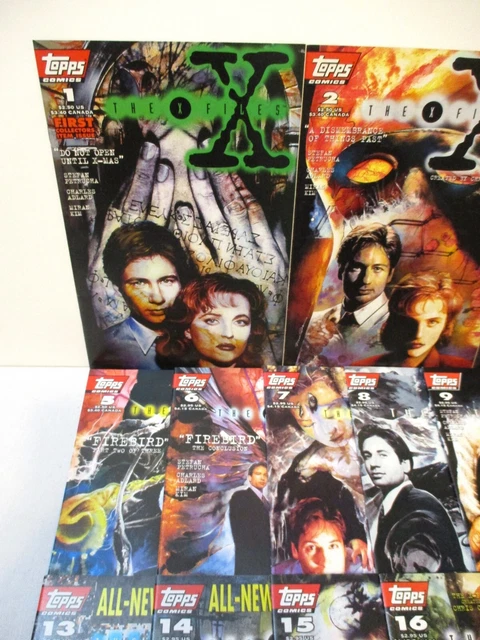 The X-Files #0, 1-24 + Extras - Topps Comics 1995 2