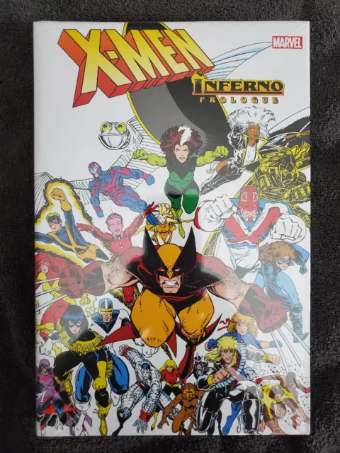 X-Men Inferno Prologue Omnibus Marvel DM Adams Cover New Sealed