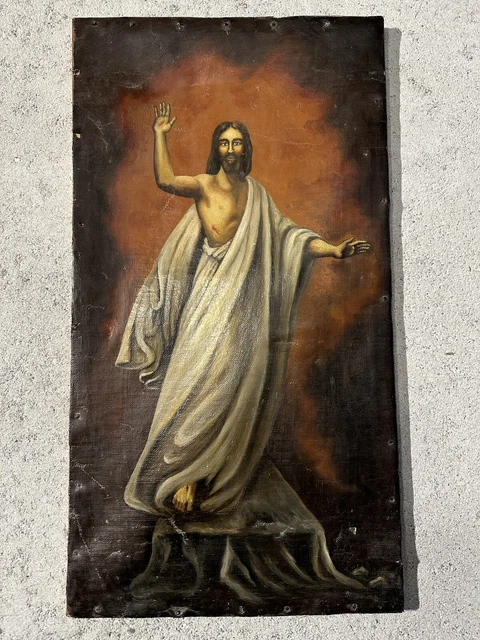 Antikes Jesus Bild von 1881